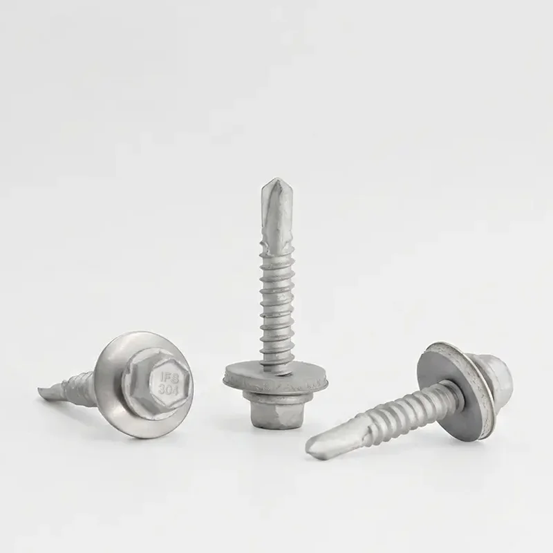 D15032D2 Hex Small Flange Bi-Metallic Structural Screw