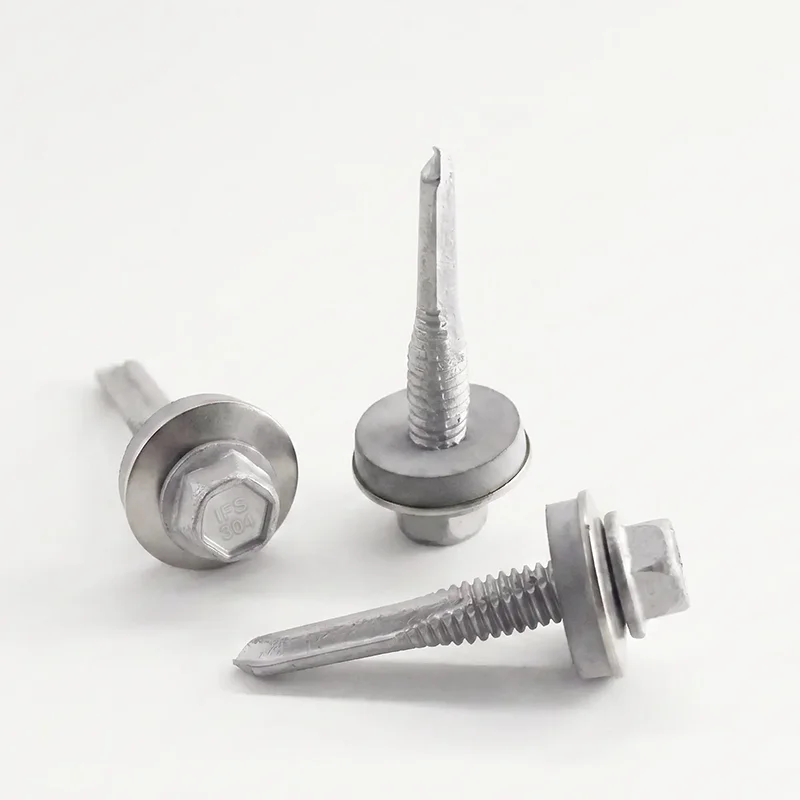 D15032H6 Hex Small Flange Bi-Metallic Structural Screw