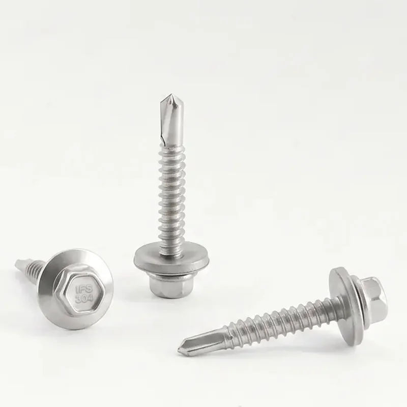 D15038H2 Hex Small Flange Bi-Metallic Structural Screw