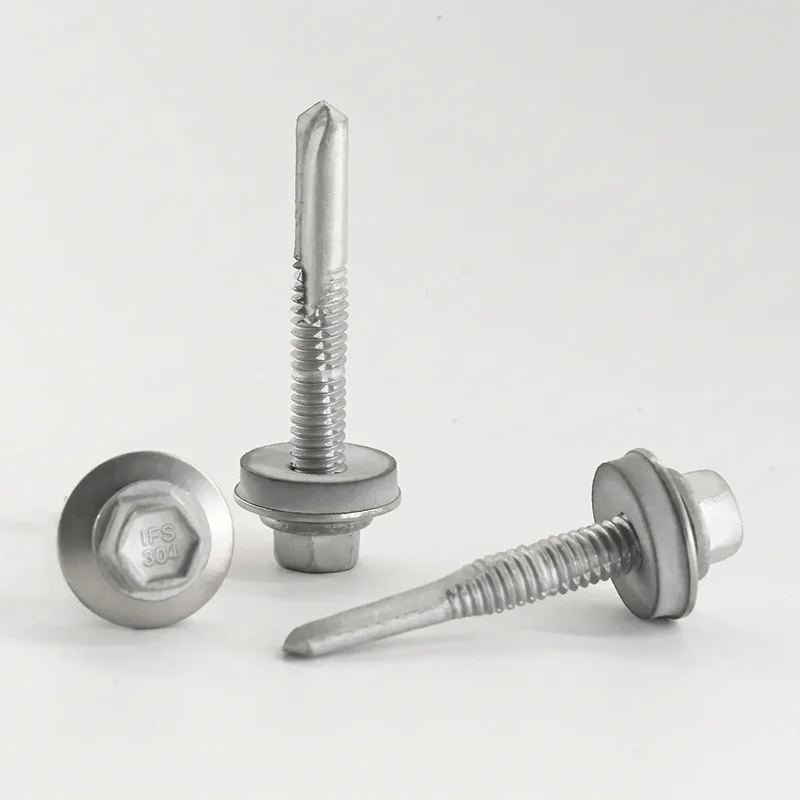 D15038H7 Hex Small Flange Bi-Metallic Structural Screw