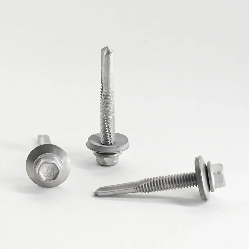 D15040H3 Hex Small Flange Bi-Metallic Structural Screw