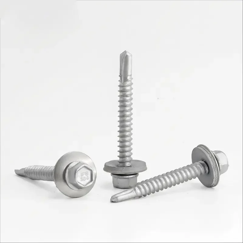 D15045H4 Hex Small Flange Bi-Metallic Structural Screw