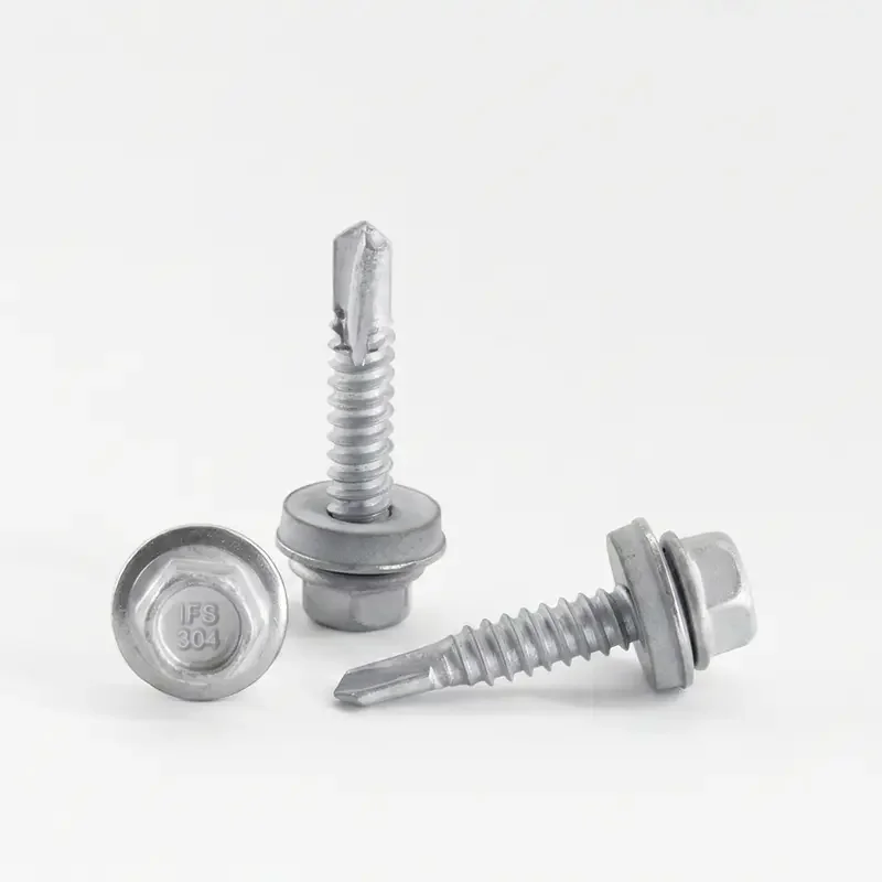 D16032H5 Hex Small Flange Bi-Metallic Structural Screw