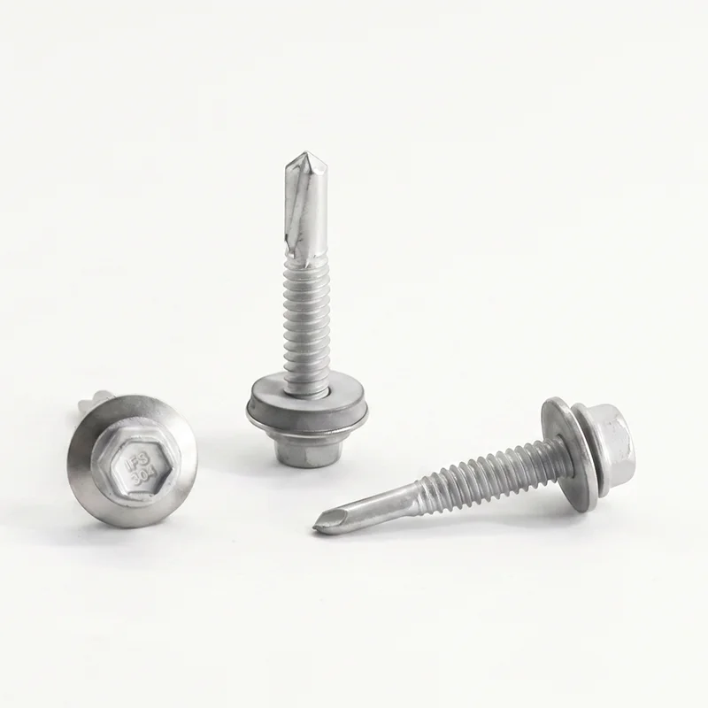 D16038H5 Hex Small Flange Bi-Metallic Structural Screw
