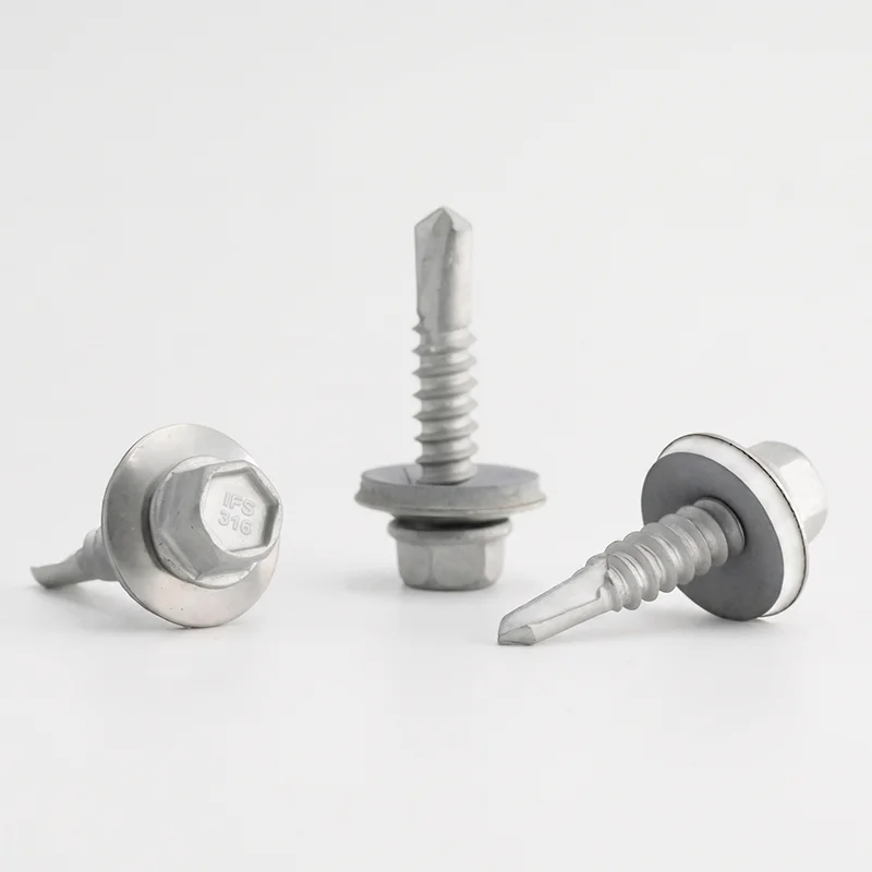 E15025N1 Hex Small Flange Bi-Metallic Structural Screw