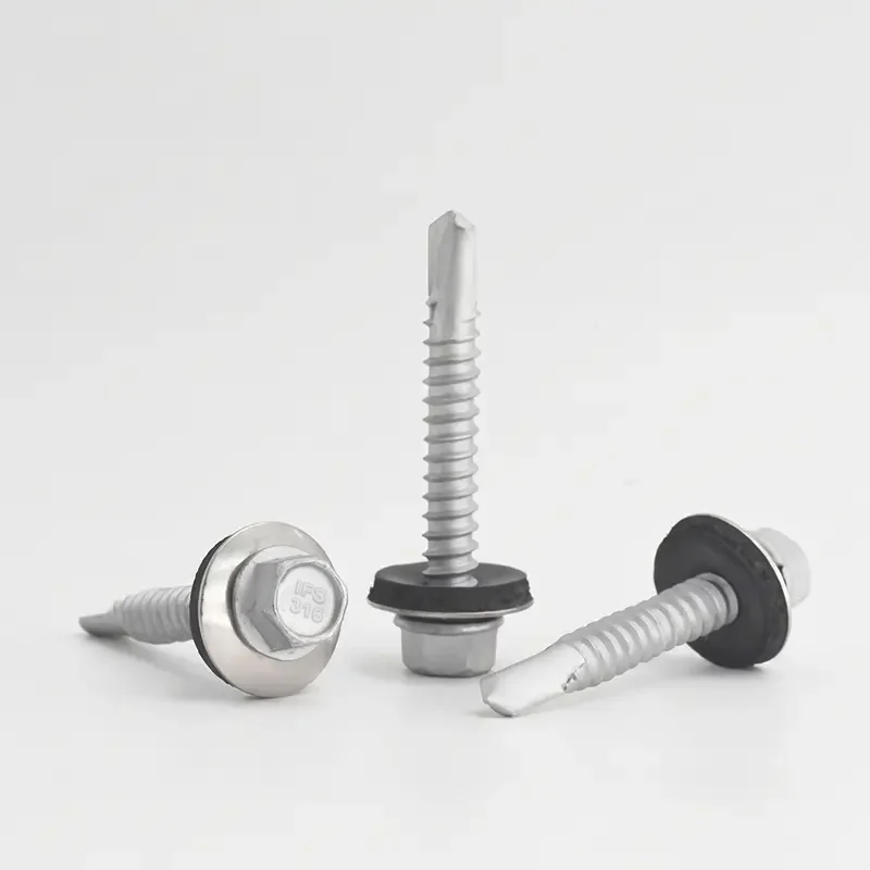 E15038H3 Hex Small Flange Bi-Metallic Structural Screw