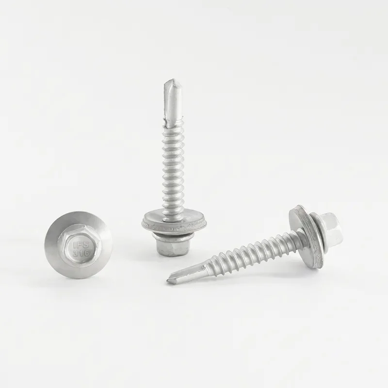 E15038N1 Hex Small Flange Bi-Metallic Structural Screw