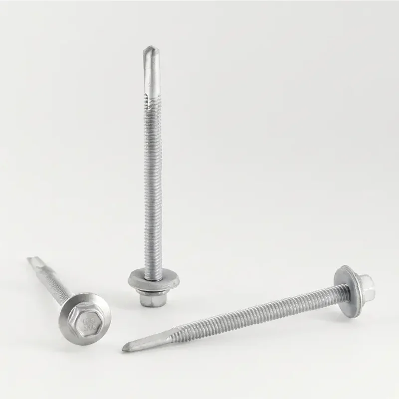 E15075N4 Hex Small Flange Bi-Metallic Structural Screw