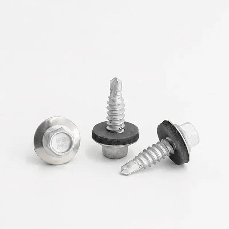 E16022D3 Hex Small Flange Bi-Metallic Suture Screw
