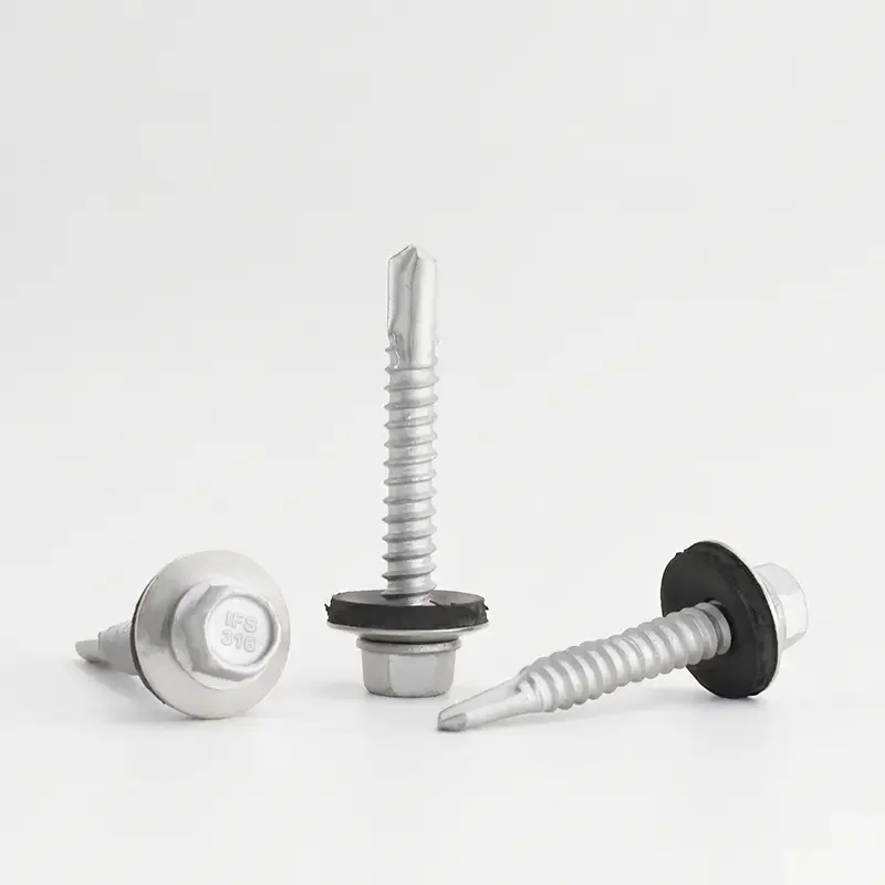 F15032D3 Hex Small Flange Bi-Metallic Structural Screw