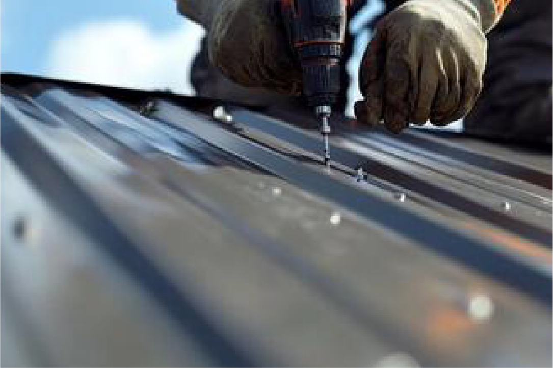 Fixing Roof & Wall Sheets to Steel